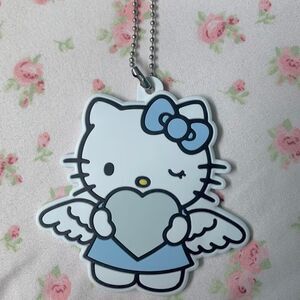 Hello Kitty blue angel collection keychain from forever 21
